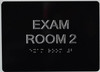 EXAM Room 2  with Tactile Text and Braille  -Tactile s  The Sensation line