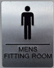 Men's Restroom  with Tactile Text and Braille  -Tactile s Tactile s The Sensation line