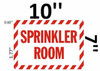 Sprinkler Room FIRE DEPT SIGNAGE