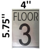 FLOOR 3  BUILDING SIGN