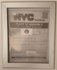 NYC place of assembly certificate of operation frame