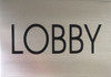 SIGNAGE LOBBY  - Delicato line (BRUSHED ALUMINUM)