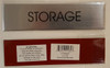 SIGN STORAGE - Delicato line (BRUSHED ALUMINUM)