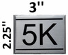 5K  Apartment number sign