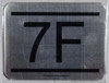 Apartment number sign