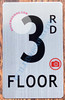 FLOOR NUMBER SIGNS