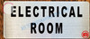 ELECTRICAL ROOM SIGN