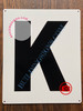 LETTER K SIGN