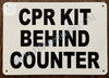 CPR KIT Behind Counter
