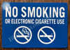 NO Smoking OR Electronic Cigarette USE