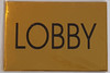 LOBBY Sign