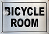 Sign Bicycle Room