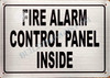 FIRE Alarm Control Panel Inside Sign- FACP Inside Sign