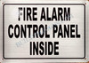 Sign FIRE Alarm Control Panel Inside - FACP Inside