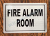 Sign FIRE Alarm Room