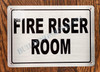 FIRE DEPARTMENT SIGNS