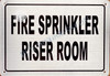 FIRE Sprinkler Riser Room Singange