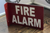 Sign FIRE Alarm Projection -FIRE Alarm Inside 3D   Aluminium,