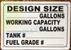 DeSignage Size: GALLONS_Working Capacity