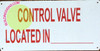 Signage Control Valve Located in_