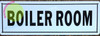 Boiler Room Signage
