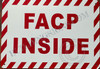 Signage FACP Inside  - FIRE Alarm Control Panel Inside