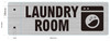 SIGNAGE Laundry Room SIGNAGE-Two-Sided/Double Sided Projecting, Corridor and Hallway