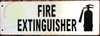 SIGN FIRE EXTINGNISHER-Two-Sided/Double Sided Projecting, Corridor and Hallway