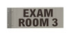 SIGNAGE EXAM Room 3 SIGNAGE-Two-Sided/Double Sided Projecting, Corridor and Hallway