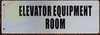 SIGNAGE Elevator Equipment Room-Two-Sided/Double Sided Projecting, Corridor and Hallway