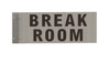 Break Room SIGNAGE-Two-Sided/Double Sided Projecting, Corridor and Hallway SIGNAGE