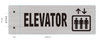 Elevator -Two-Sided/Double Sided Projecting, Corridor and Hallway Sign