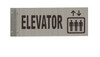 SIGNAGE Elevator -Two-Sided/Double Sided Projecting, Corridor and Hallway