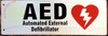 SIGN AED -Two-Sided/Double Sided Projecting, Corridor and Hallway