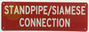 Standpipe/Siamese Connection Sign