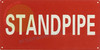 SIGNAGE Standpipe SIGNAGE