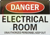 Danger:Electrical Service Main Disconnect Sign