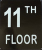 11TH FLOOR SIGN