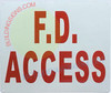FD ACCESS SIGN