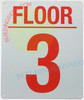 3 FLOOR SIGN