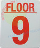 Sign 9 FLOOR