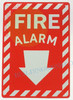 Sign FIRE ALARM PANEL INSIDE