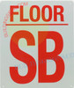 Sign SB FLOOR