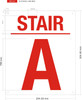 Signage STAIR A