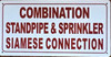 COMBINATION STANDPIPE AND SPRINKLER SIAMESE CONNECTION