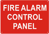 Sign FACP FIRE ALARM CONTROL PANEL