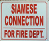 SIAMESE CONNECTION FIRE DEPT