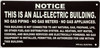 ALL ELECTRIC BUILDING : HPD required package BLACK METAL Aluminum BLACK ROCK)- BLACKROCK LINE -