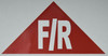 State Truss Construction SIGNAGE F/R Triangular ( Sticker)