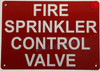 Fire Sprinkler Control Valve